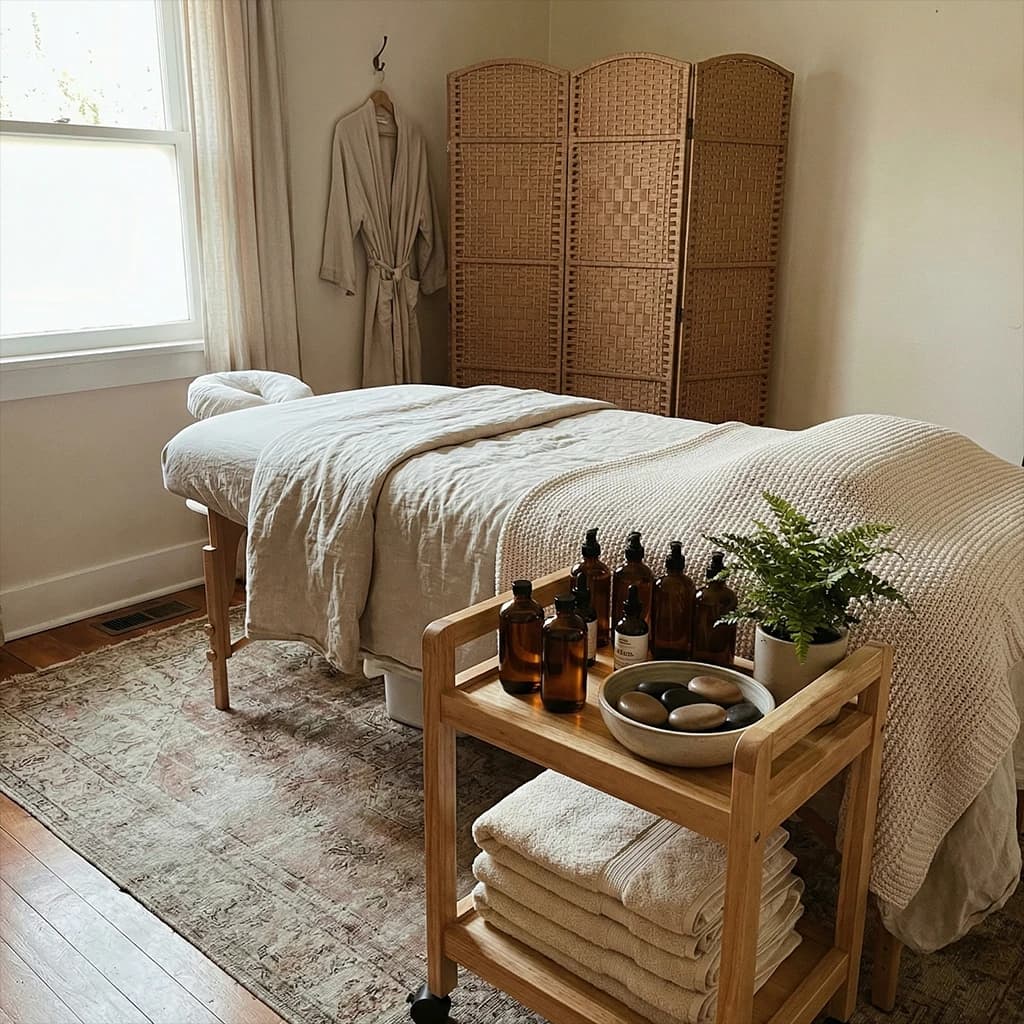 Illustrative photo for body care (massages, physiotherapy).