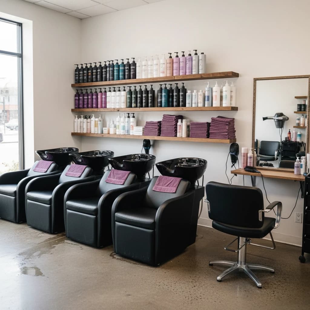 Ilustrační fotografie pro kadeřnictví a barber služby.