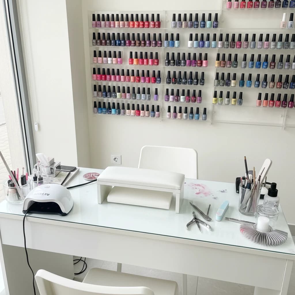 Illustrative photo for manicure and pedicure.